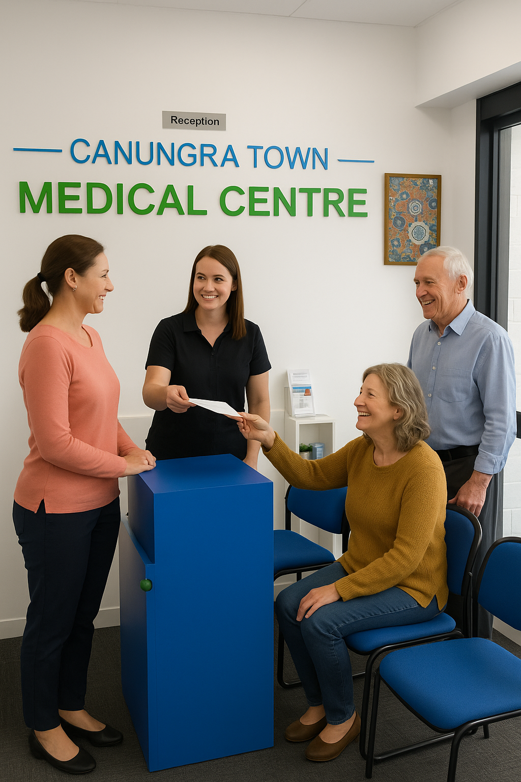 Doctors at Canungra Town Medical Centre providing family care