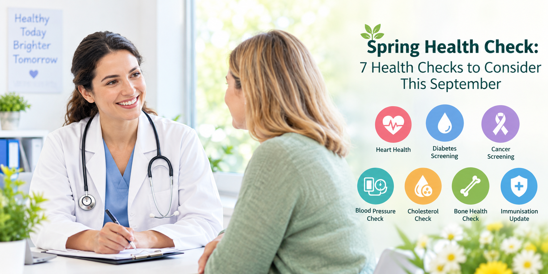 Spring Health Check: 7 Health Checks to Consider This September